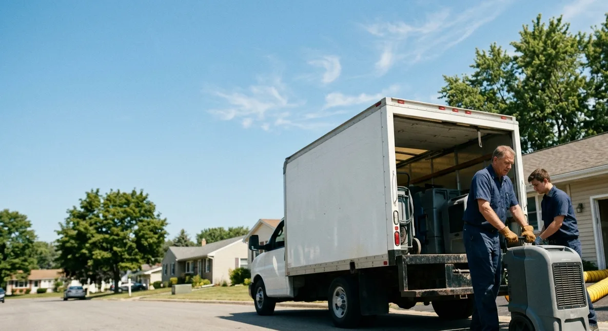 Water Damage Cleanup in Enderlin, ND near me